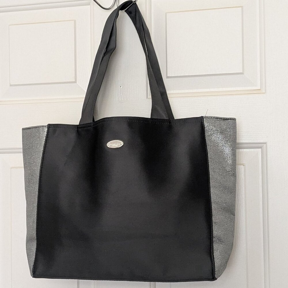 Coach Women's Tote Bag Shoulder Bag Purese Black/Gray